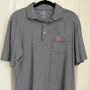 Peter Millar Polo Shirt, Auburn logo, size M